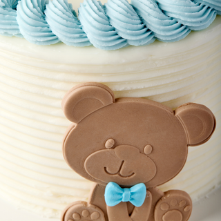 Baby Bear Cake - Light Blue