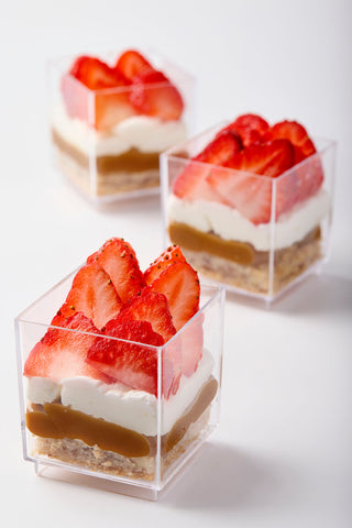 Mini Crocantes de Fresas