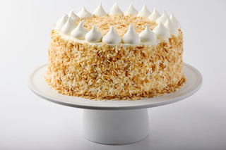 Coconut Vanilla Genoise Cake