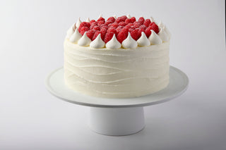 Raspberry Vanilla Genoise Cake