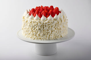 Strawberry Vanilla Genoise Cake